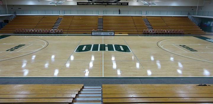 Ohio University basketball court